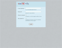 Tablet Screenshot of mail.coastal-link.net